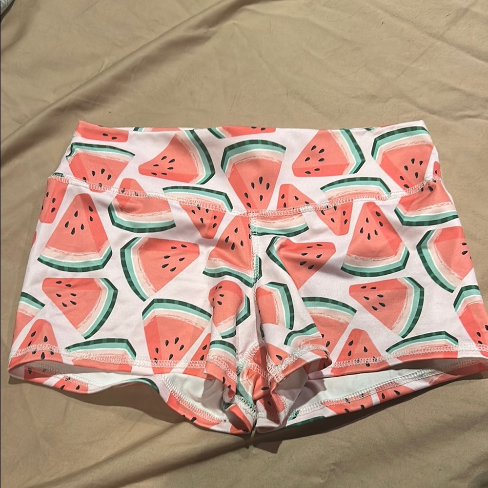 Watermelon Print Shorts